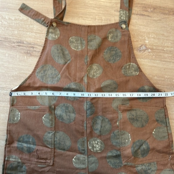 NWT SM Wardrobe Beige Cotton MoonPrint Overall Size - XLarge - Picture 11 of 13